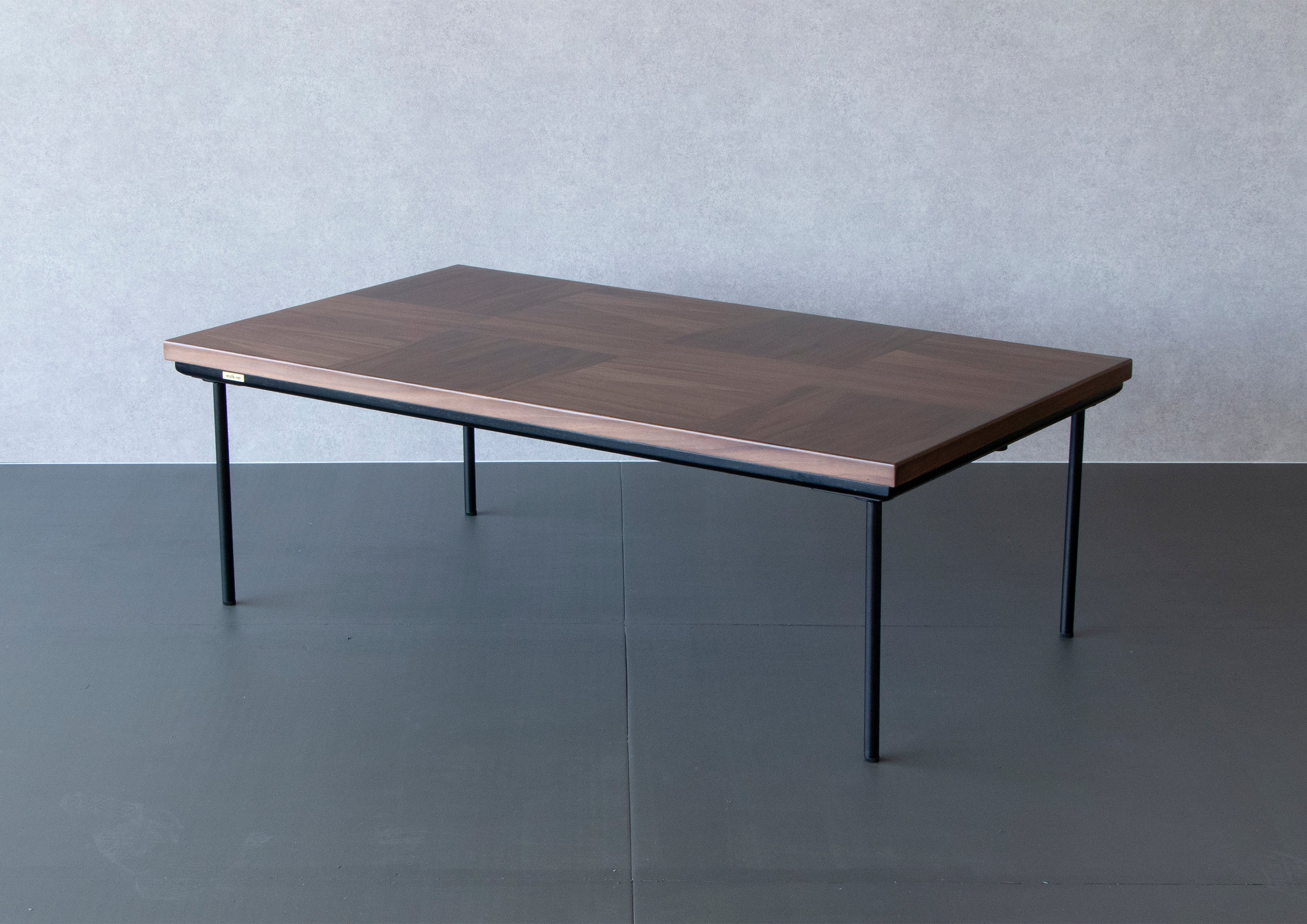 こたつ ウォールナット突板 120×70cm スチール脚