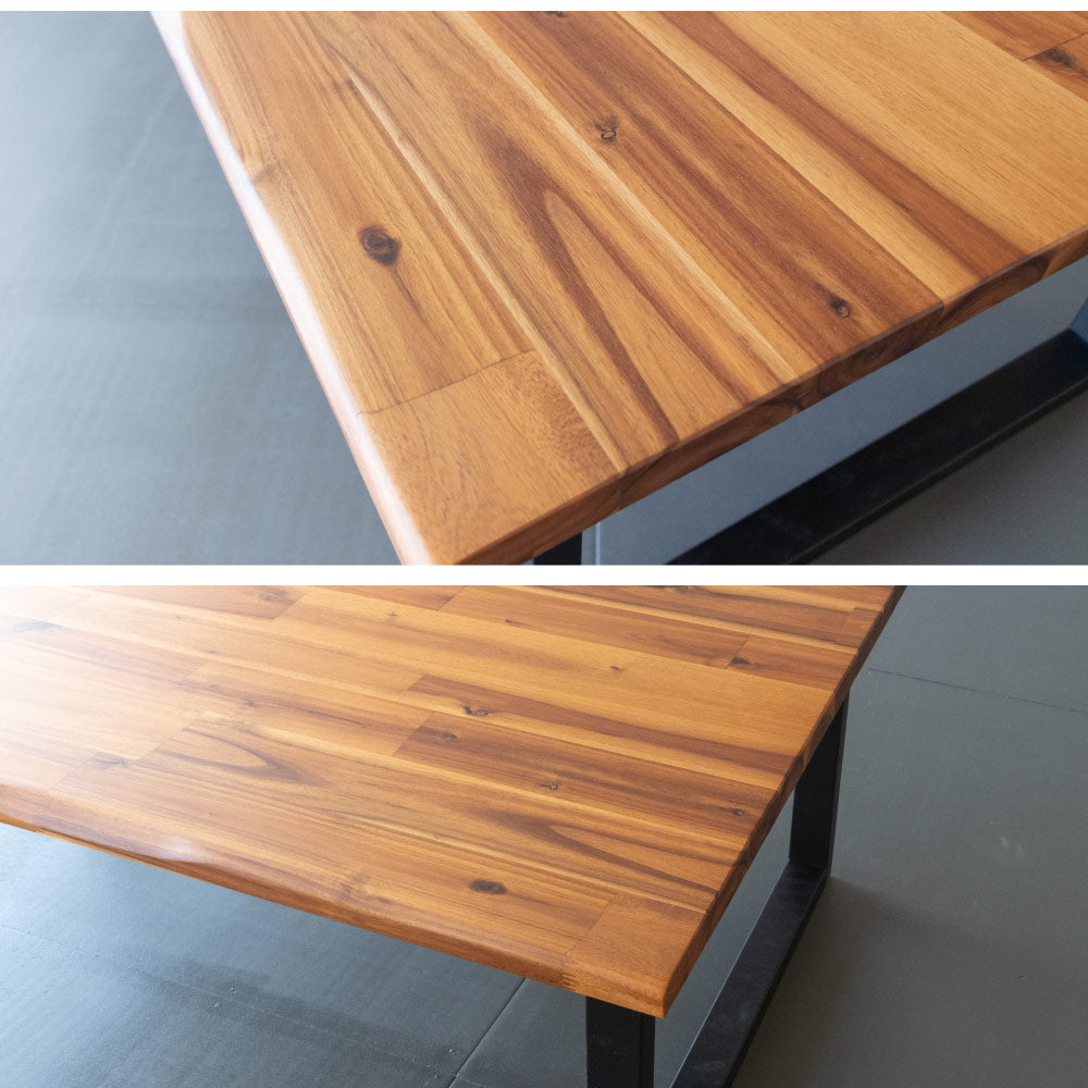テーブル 長方形 110×55cm 高さ39cm 無垢