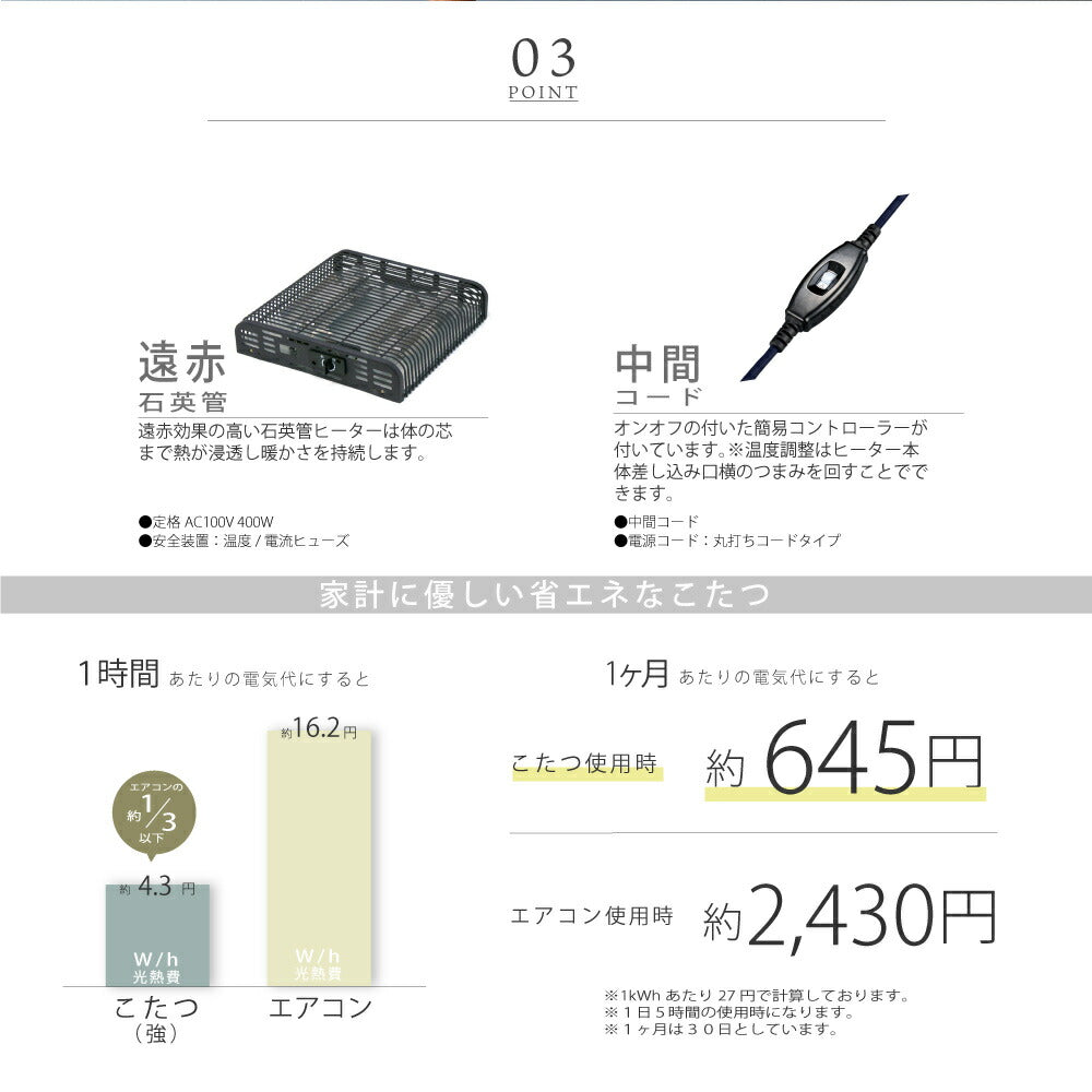 こたつ ビーンズ型 105×60cm 無垢